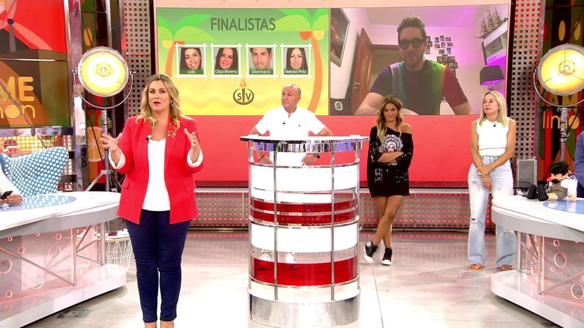 El plató de Sálvame