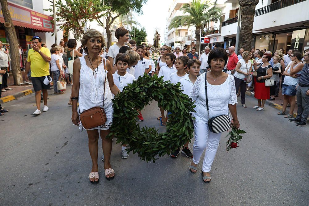 Procesión de la Virgen del Carmen de Santa Eulària