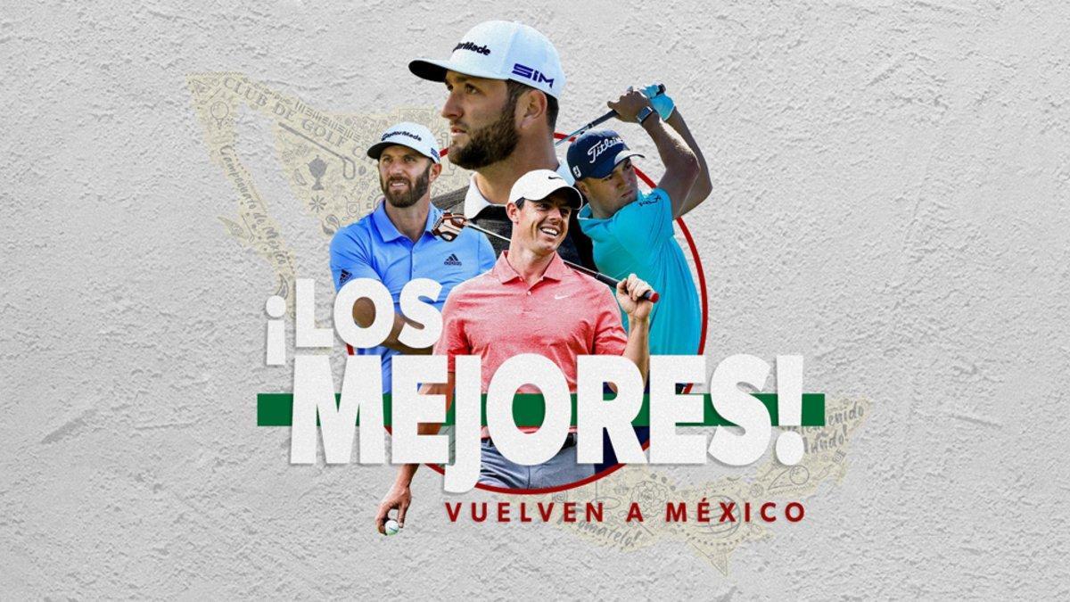 El mejor golf llega a México este jueves