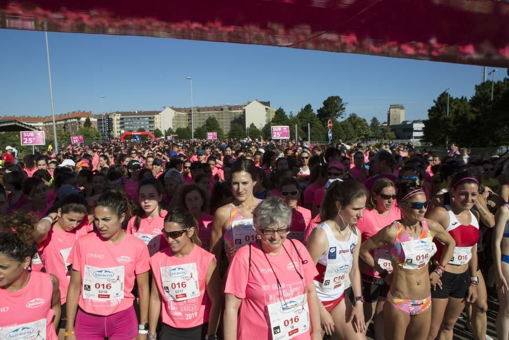 Participantes en la carrera