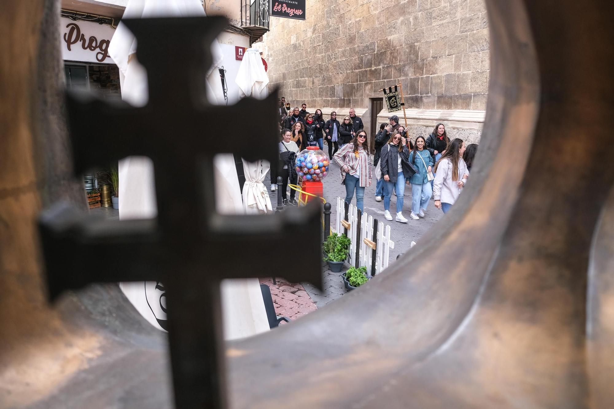 Así ha sido la visita de la comitiva de Hogueras a Caravaca de la Cruz