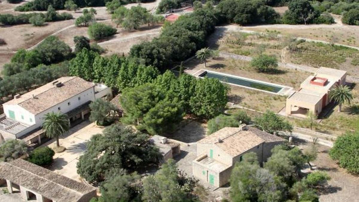 La finca Son Coll, propiedad de Boris Becker, donde ocurrieron los hechos en enero de 2019.