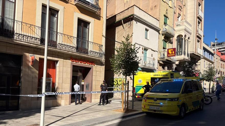 Una persona pateix un infart a la Pujada del Castell de Figueres i és evacuada en helicòpter