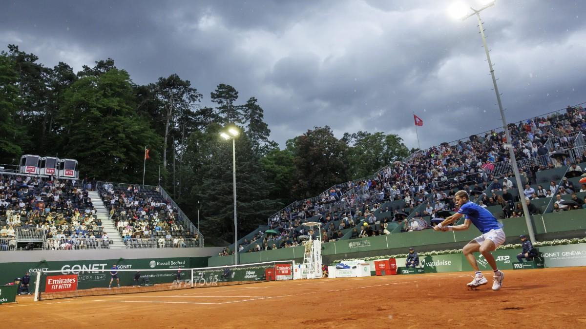 El partido entre Murray y Hanfmann se suspendió por lluvia