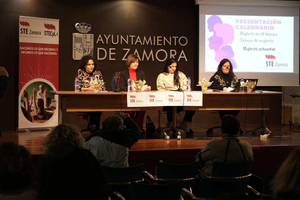 Desde el Sindicato SteZamora os invitamos a la presentación de nuestro calendario Mujeres en el Tiempo. Tiempo de Mujeres 2026 dedicado a Mujeres Activistas