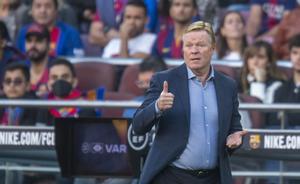 Koeman: «Sí, entenc la frustració»