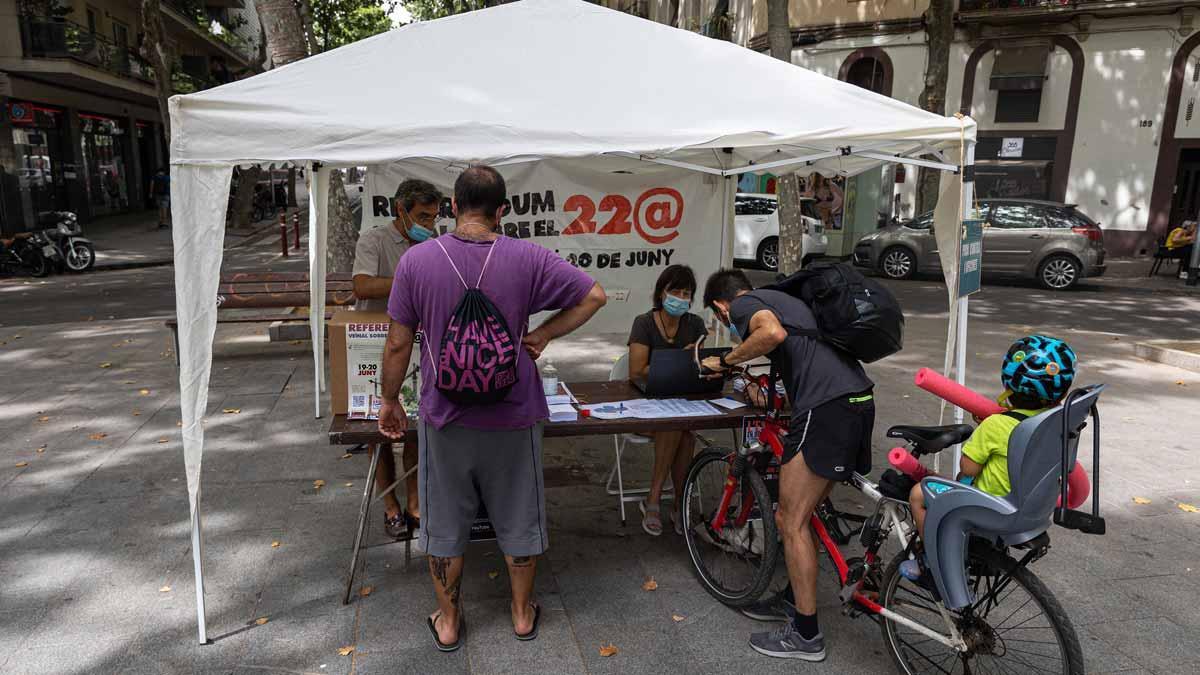 Sant Martí aconsegueix mobilitzar 3.255 veïns en la seva consulta sobre el 22@