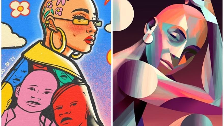 Por primera vez, seis artistas españoles dan visibilidad a la alopecia femenina a través de sus obras