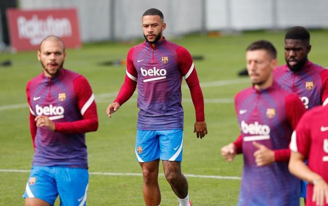 Las mejores imágenes del entrenamiento de hoy del Barça en Alemania