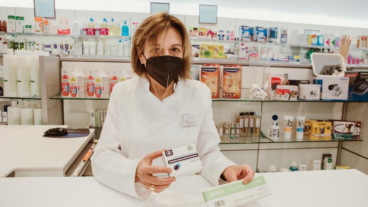 Margalida Muntaner, una de las farmacias colaboradoras.