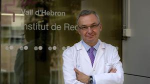 El doctor Josep Baselga, en el VHIO, a finales de 2009.