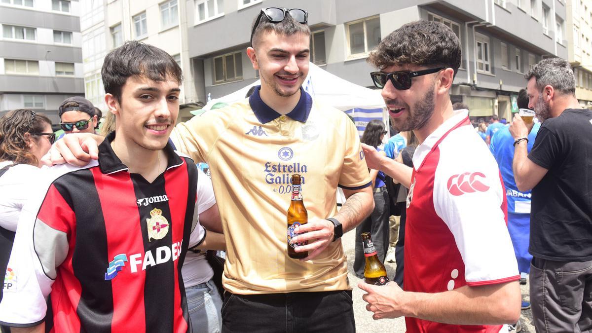 Día de las Peñas en Riazor