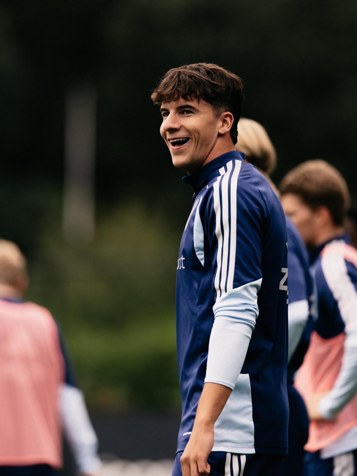 Jofre Torrents, jugador del Ajax