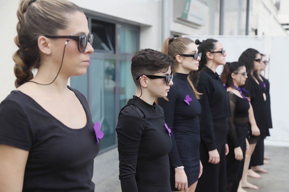 25N En el Hospital Reina Sofía con alumnos de la Escuela de Arte Dramático