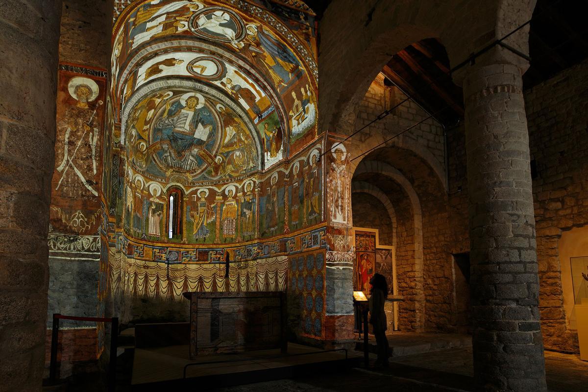 Videomapping en Sant Climent de Taüll