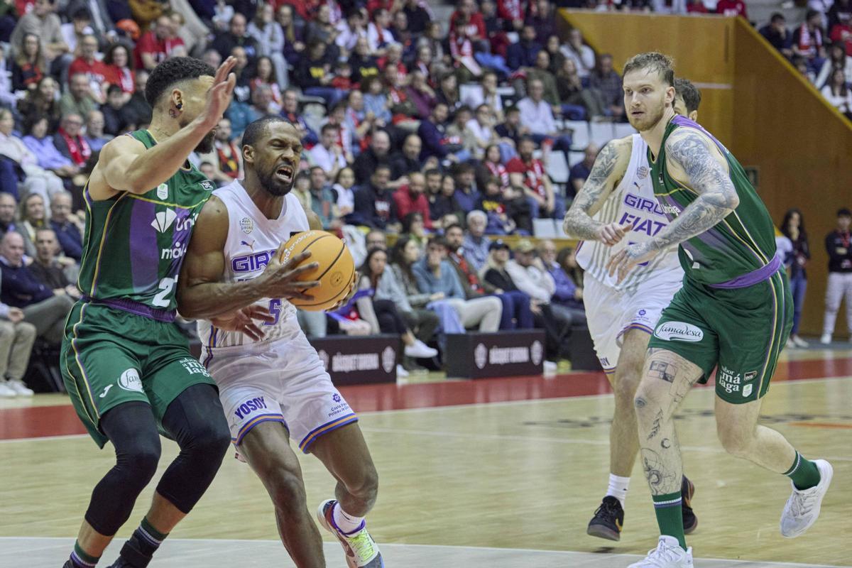 Les imatges del Bàsquet Girona - Unicaja