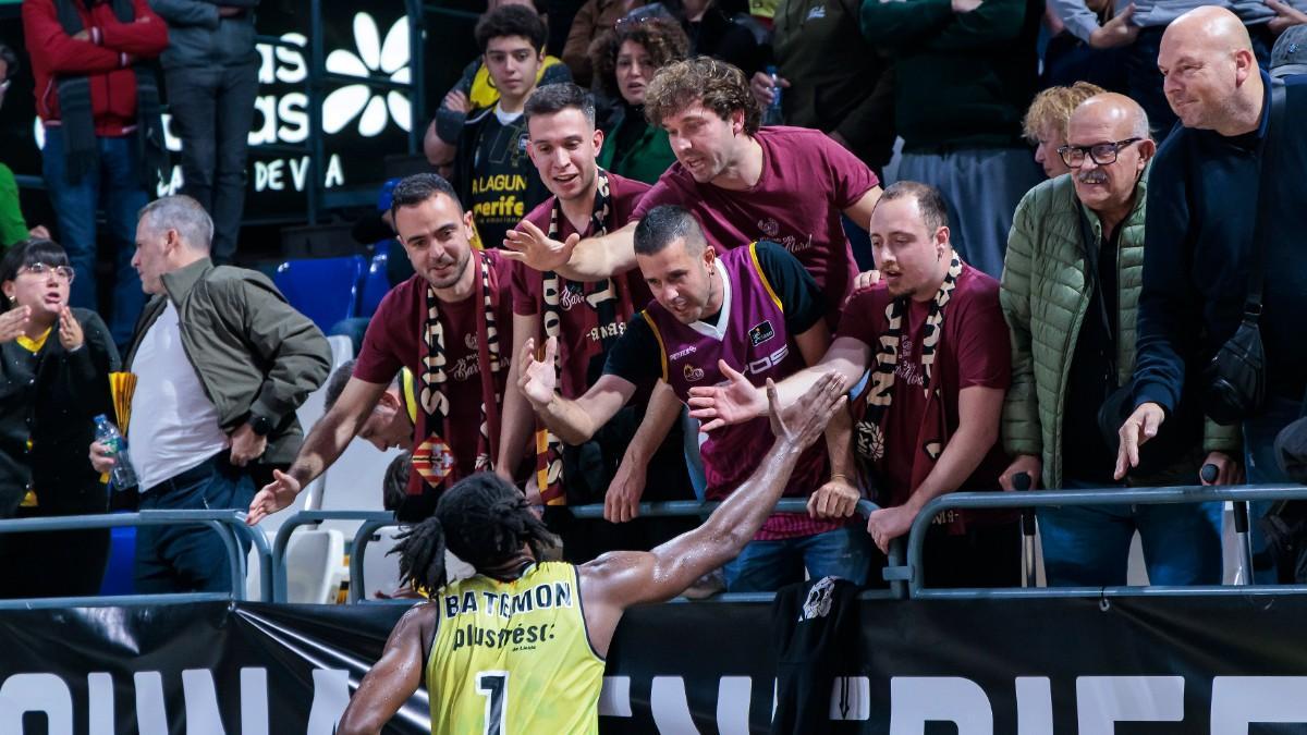 Liderados por Batemon, Hiopos Lleida se apuntó una victoria de prestigio en la visita a La Laguna Tenerife