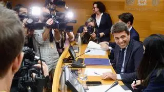 Así ha sido la declaración de Mazón en les Corts