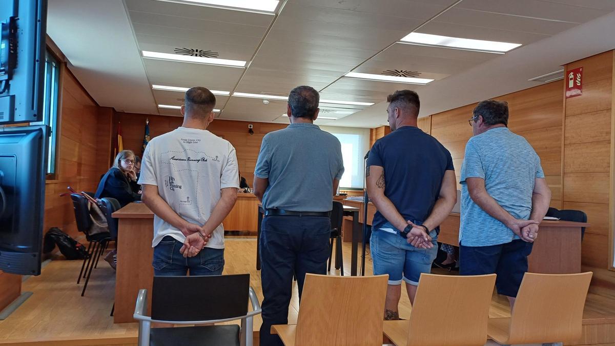 Imagen del juicio celebrado este lunes en la Sección Segunda de la Audiencia Provincial