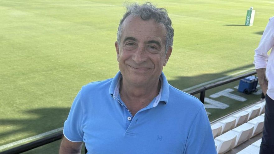 José Javier Santos, ‘J. J.’, en el Marbella Football Center, el jueves.  | LA PROVINCIA / DLP