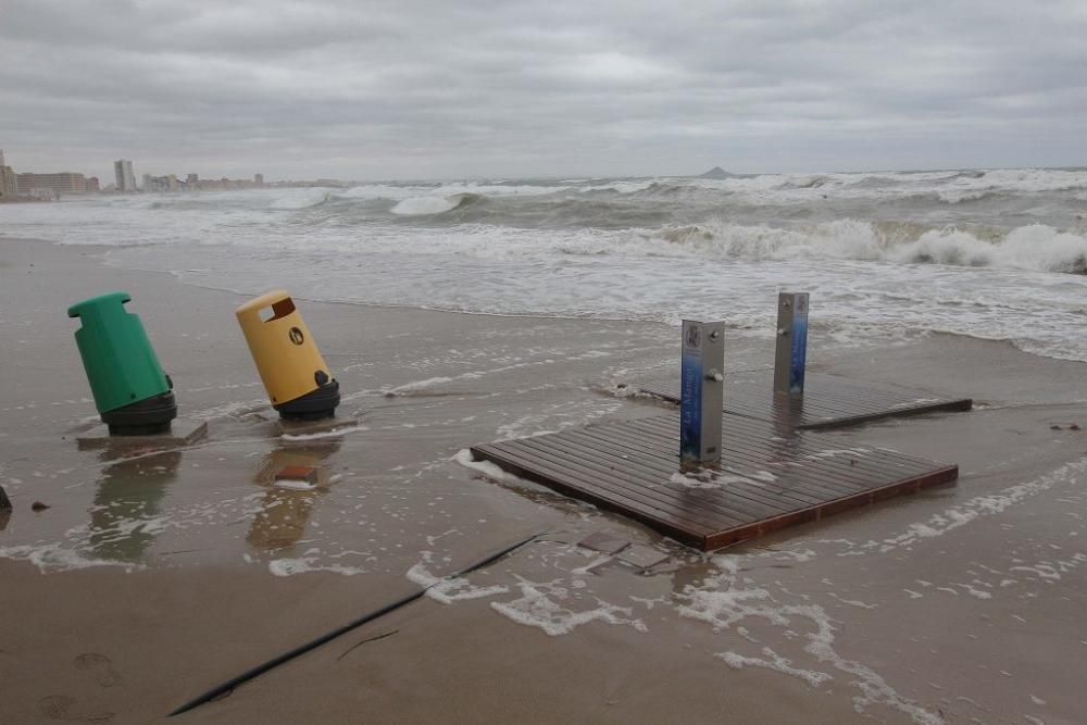 Temporal en Cabo de Palos y La Manga