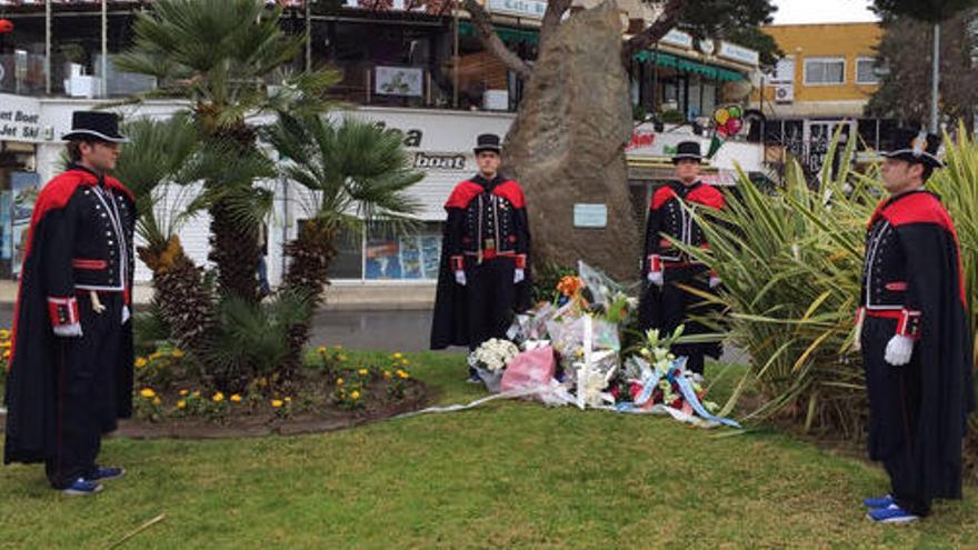 Homenatge al mosso Santos Santamaría mort fa 15 anys en un atemptat d&#039;ETA