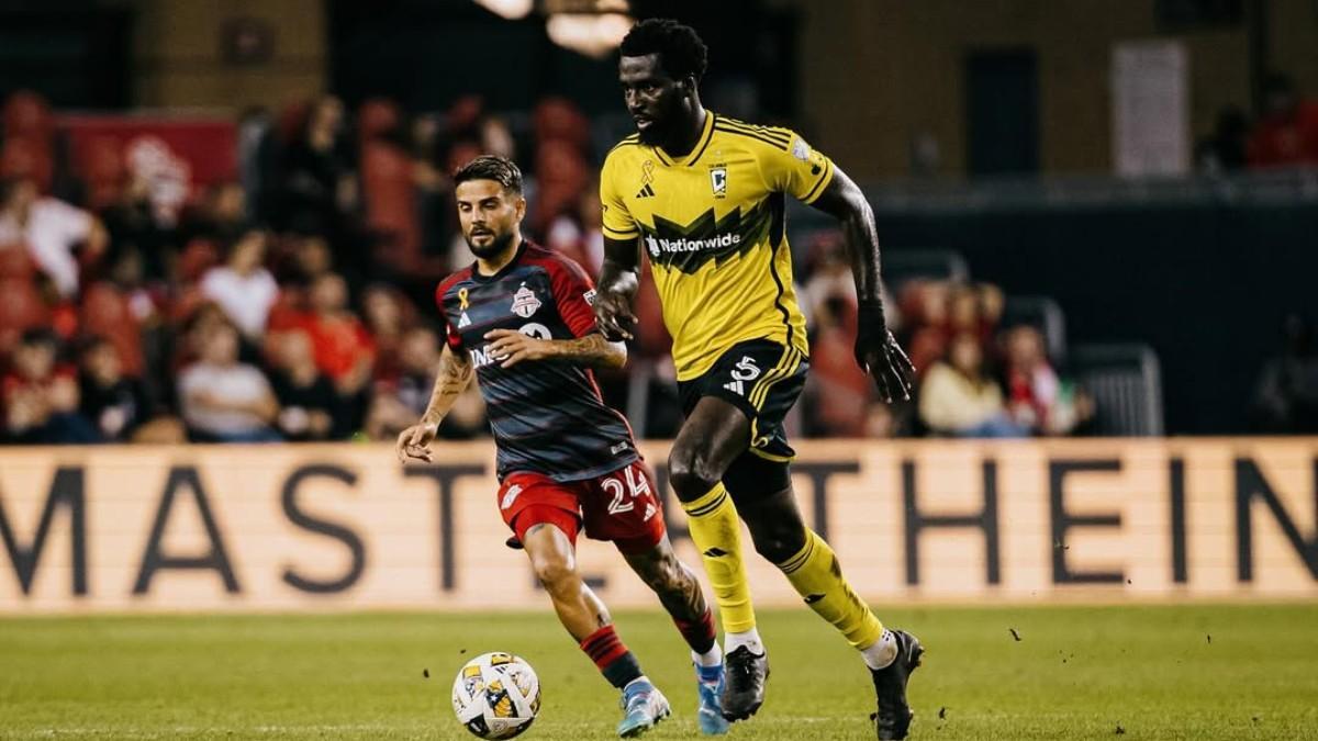 Derrick Jones, en su etapa en el Columbus Crew