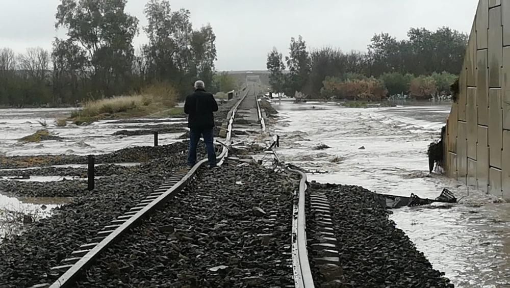 Foto compartida por @marinma_aranda en Twitter, que ha resultado herida por el accidente