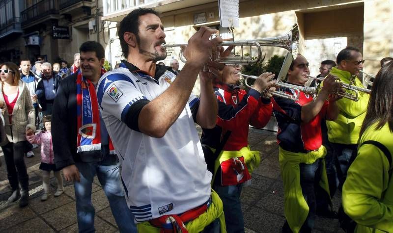 Las imágenes de las aficiones en Soria