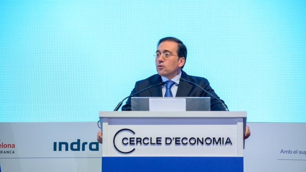 José Manuel Albares, en las jornadas del Cercle d'Economia.