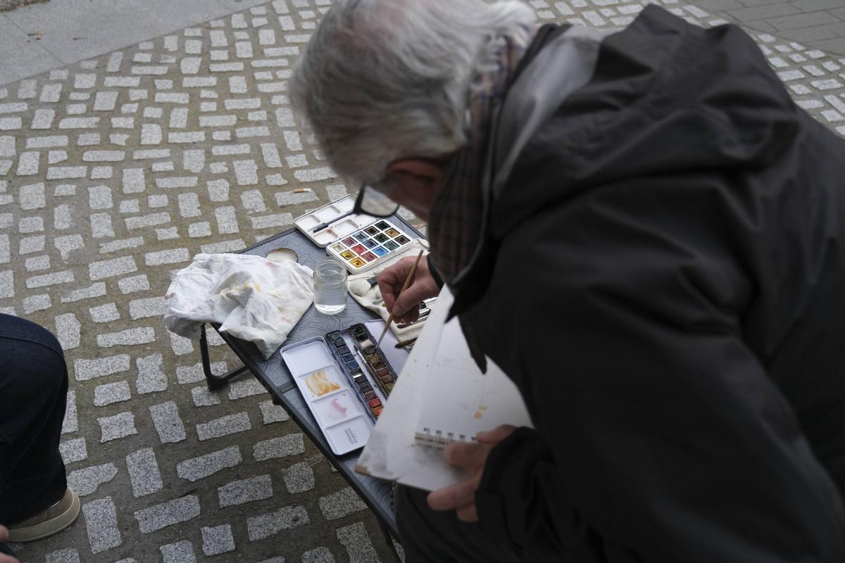 Les imatges de la 3a trobada de Urban Sketchers del Bages