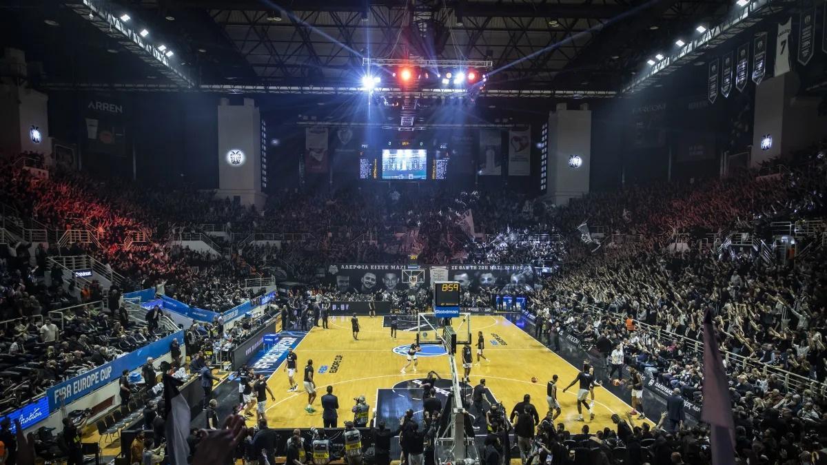 El PAOK Sports Arena serà l'intimidatori pavelló que visitarà el Kids&amp;Us que iniciar l'Eurocup