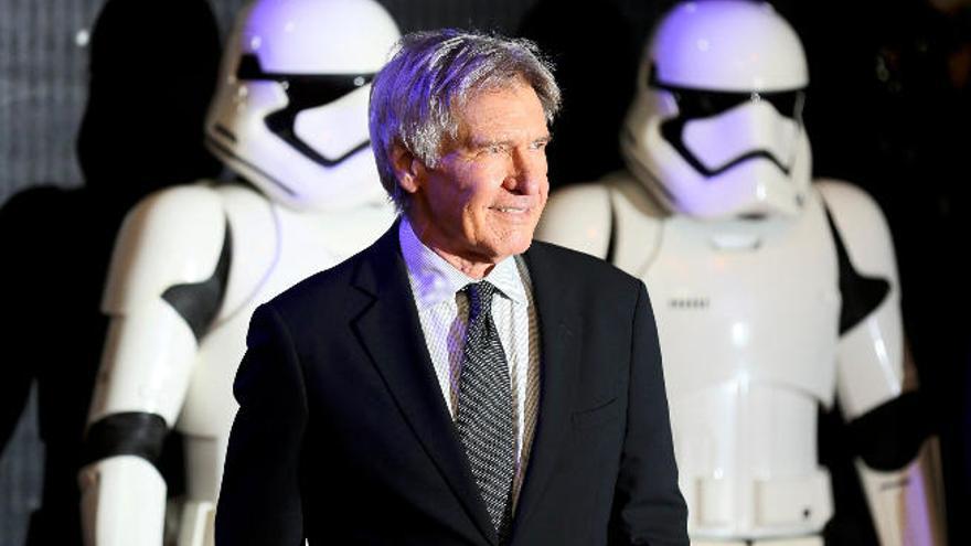 Harrison Ford, en la premiere de Londres de &#039;El despertar de la Fuerza&#039;.