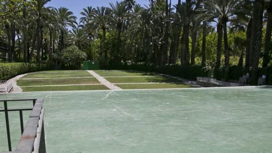 La Rotonda  del Parque Municipal  pide a gritos una reforma