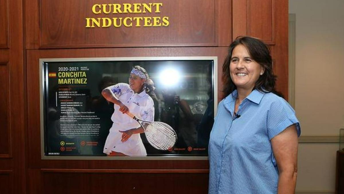 Conchita entra al Saló de la Fama del Tennis Conchita entra al Saló de la Fama del Tennis