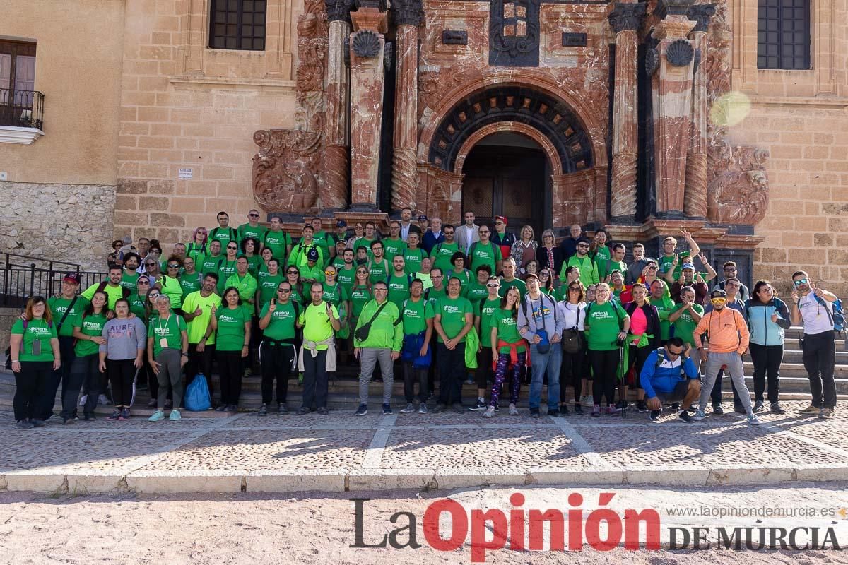 Peregrinos de Plena Inclusión peregrinan hasta la Basílica de la Vera Cruz