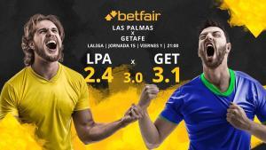 UD Las Palmas vs. Getafe CF: horario, TV, estadísticas, clasificación y pronósticos