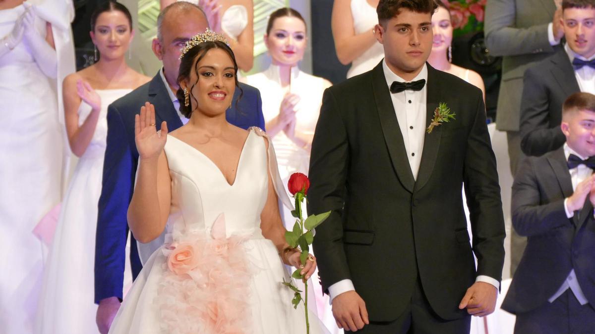 Lucía Aroca, Reina de los Juegos Florales.