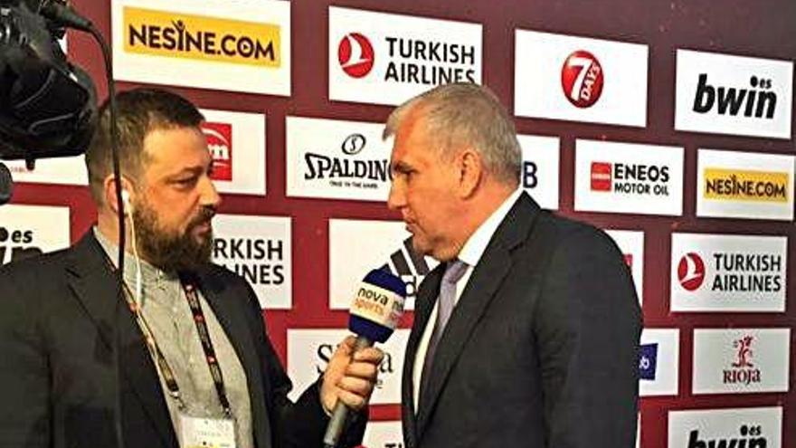 Obradovic, tècnic del Fenerbahçe.