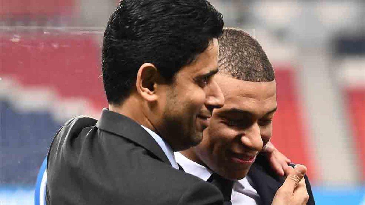 El presidente del PSG confía en quedarse con Mbappé