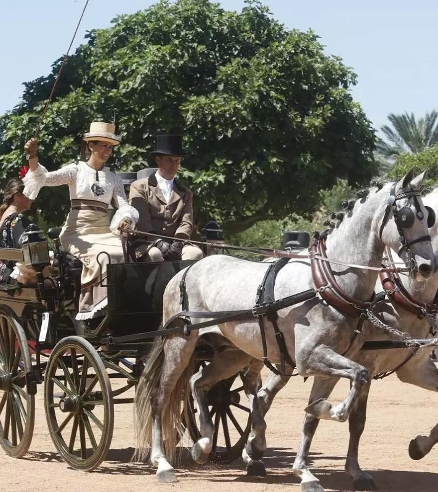 Los Carruajes de Tradición se pasean este sábado camino a la Feria de Córdoba