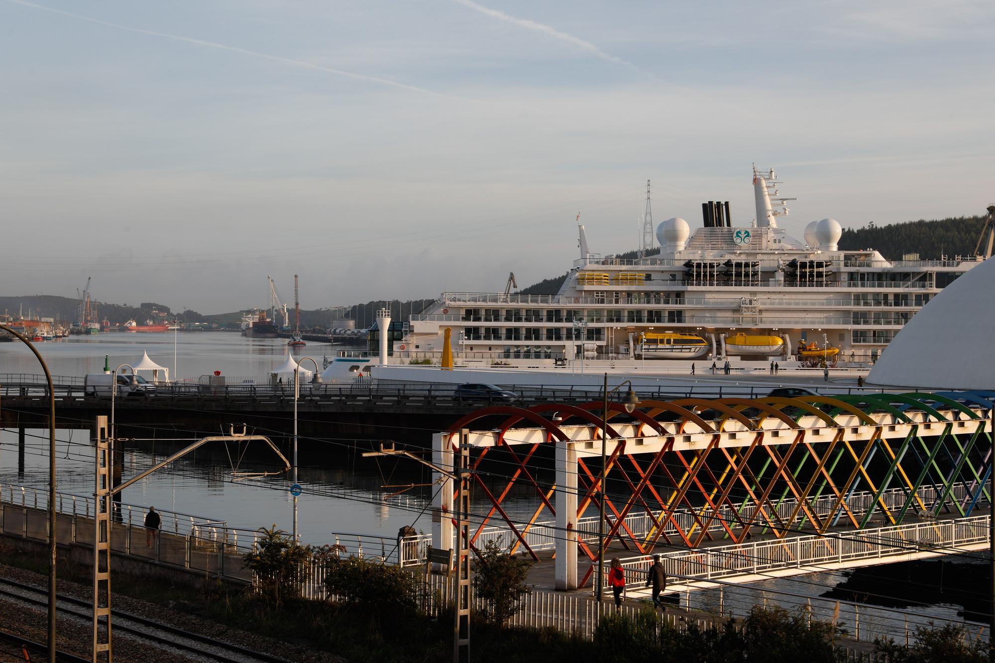 Ferry de lujo en Avilés: el primero pospandemia