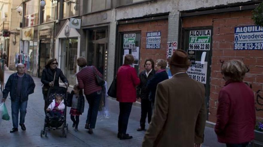 Cierres sin tregua en el centro