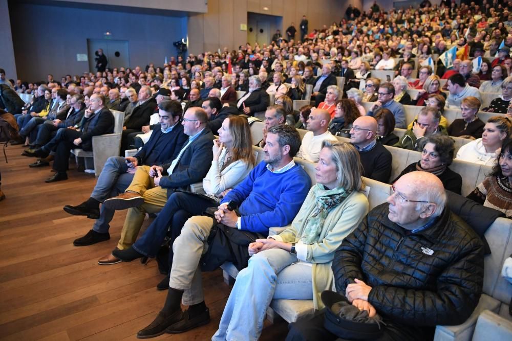 Feijóo, en el mitin central del PP en Galicia