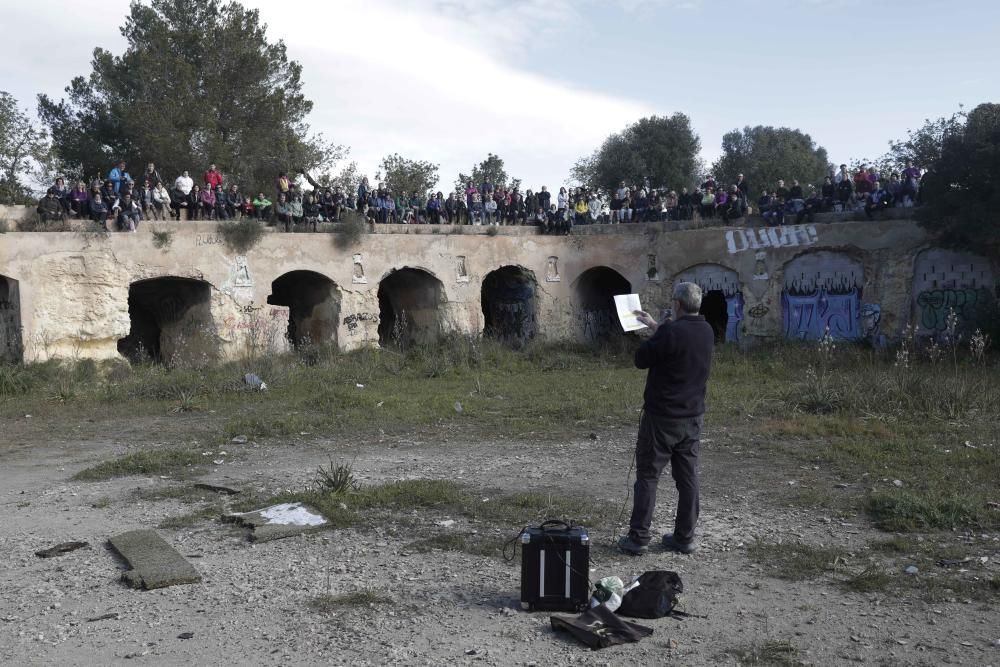 Excursión reivindicativa para exigir la protección en Palma de Son Puigdorfila Nou