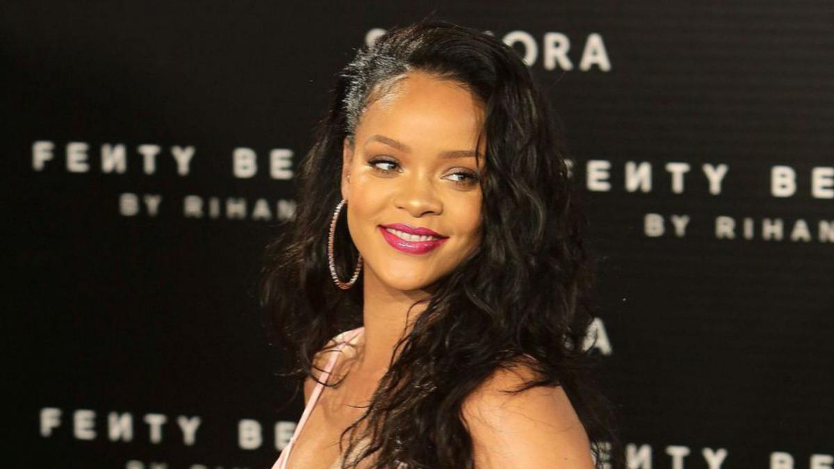 La cantante Rihanna, en una visita a Madrid. |  // EP