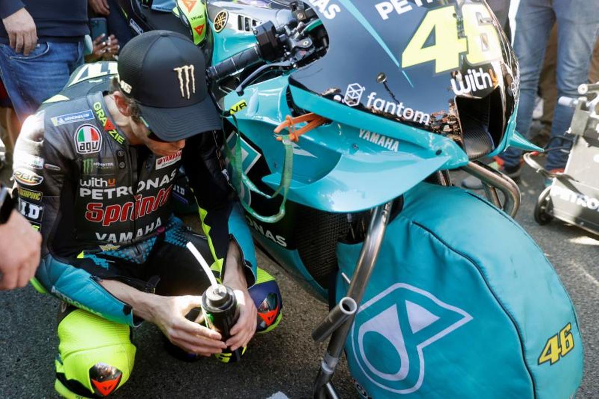 Las mejores imágenes de la despedida de Valentino Rossi Las mejores imágenes de la despedida de Valentino Rossi