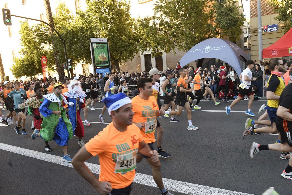 La San Silvestre 2025 en Murcia, en fotografías