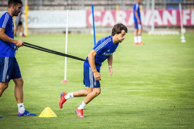 Entrenamiento del Real Zaragoza del 24 de julio