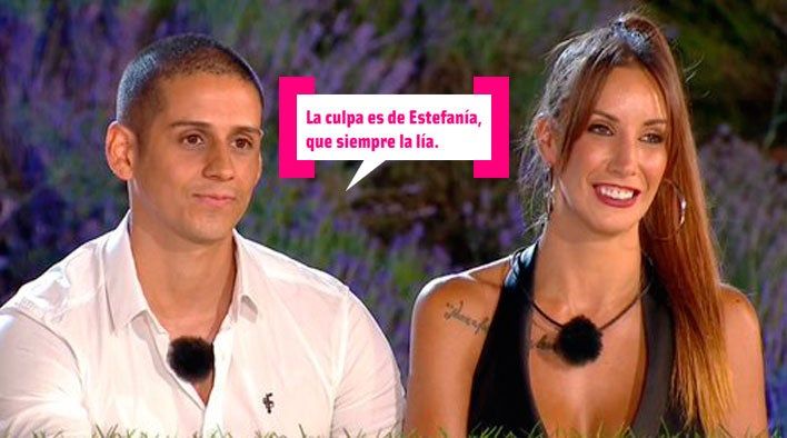 Christofer y Fani en un directo de 'La Casa Fuerte'